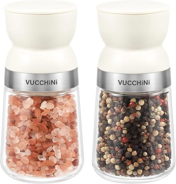 Vucchini Salt and Pepper Grinder Set